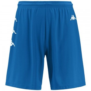 Men Kappa Dutup Shorts Blue | 407239-VRM