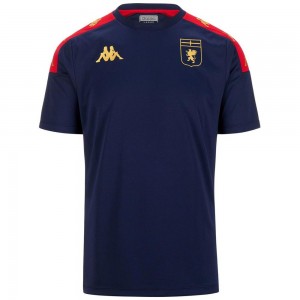 Men Kappa Gianto Genoa Jersey Navy | 981725-ADH