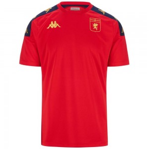 Men Kappa Gianto Genoa Jersey Red | 849137-KPX