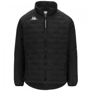 Men Kappa Hymool Jacket Black | 647803-GFP