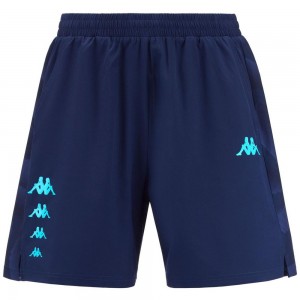 Men Kappa Kombat Ente Shorts Navy | 830594-WVN