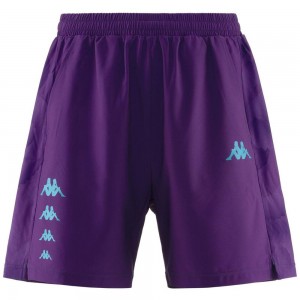 Men Kappa Kombat Ente Shorts Purple | 871203-FBK