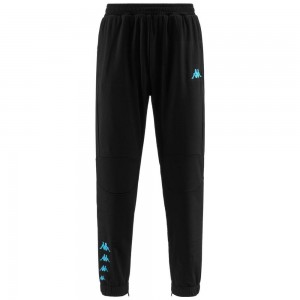 Men Kappa Kombat Ezefo Pants Black | 169354-XWK