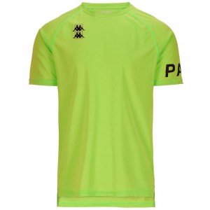 Men Kappa Kombat Padel Dago Jersey Green | 950183-EOL