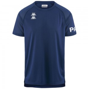 Men Kappa Kombat Padel Dago Jersey Navy | 275809-ENS