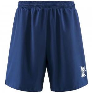 Men Kappa Kombat Padel Diviolo Shorts Blue | 043895-CQN