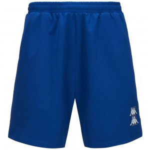 Men Kappa Kombat Padel Diviolo Shorts Blue | 937628-DYT