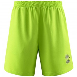 Men Kappa Kombat Padel Diviolo Shorts Green | 948701-LOP