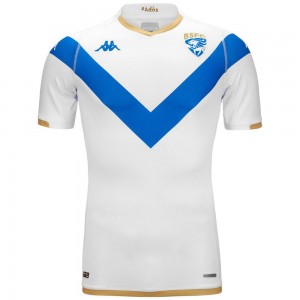 Men Kappa Kombat Pro 2024 Brescia Jersey White | 076348-JOR