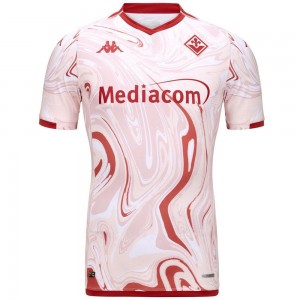 Men Kappa Kombat Pro 2024 Fiorentina Jersey Pink | 705139-MFP