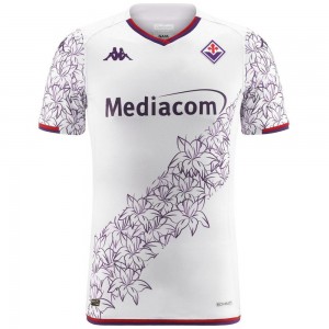 Men Kappa Kombat Pro 2024 Fiorentina Jersey White | 820695-HPM