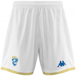 Men Kappa Kombat Ryder Brescia Shorts White | 157432-ASW