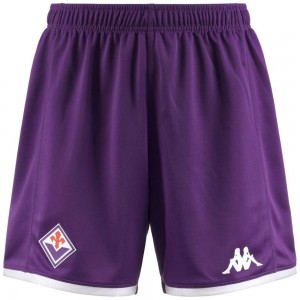 Men Kappa Kombat Ryder Pro Fiorentina Shorts Purple | 796024-XOL