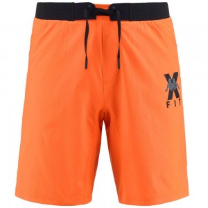 Men Kappa Kombat Wkt Egameno Shorts Orange | 230675-DBH