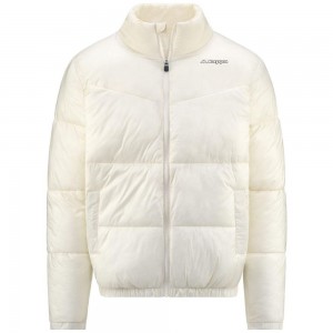 Men Kappa Logo 365 Dumi Jacket Beige | 561048-OAQ