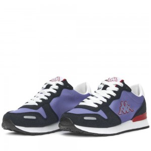 Men Kappa Logo Berlin 2 Sneakers Blue | 786549-LSA