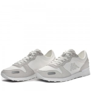 Men Kappa Logo Berlin 2 Sneakers White | 814209-QPB