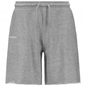 Men Kappa Logo Felito Shorts Grey | 746231-OPV