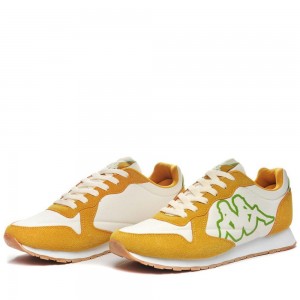 Men Kappa Logo Komaya Sneakers Beige | 563812-BUS