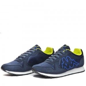 Men Kappa Logo Komaya Sneakers Blue | 086547-PKE