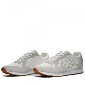 Men Kappa Logo Komaya Sneakers White | 509786-CPB