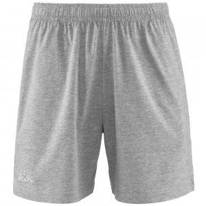 Men Kappa Logo Korpo Cabas Shorts Grey | 380952-WLI