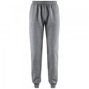 Men Kappa Logo Korpo Zant Pants Grey | 275319-ALM