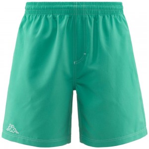 Men Kappa Logo Korpo Zolg Swimwear Green | 863251-TUQ