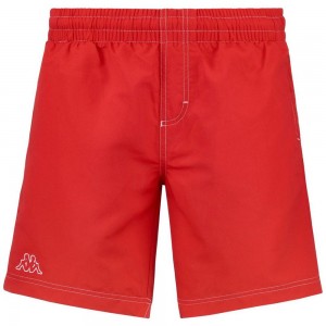 Men Kappa Logo Korpo Zolg Swimwear Red | 132564-LPE