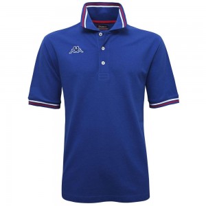 Men Kappa Logo Maltax 5 Mss Polo Shirt Blue | 398675-LEZ