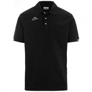 Men Kappa Logo Maltaxita Mss Polo Shirt Black | 467895-ZCE