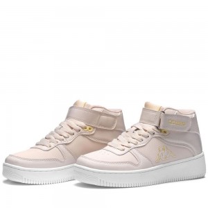 Men Kappa Logo Maserta Md V Sneakers Pink | 925760-BRJ