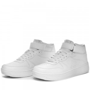 Men Kappa Logo Maserta Md V Sneakers White | 569327-OZK