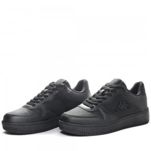 Men Kappa Logo Maserta Sneakers Black | 284603-XIN