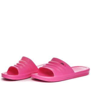 Men Kappa Logo Rint Flip Flops Pink | 834217-HJY