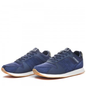 Men Kappa Logo Robin Sneakers Blue | 246571-AMY