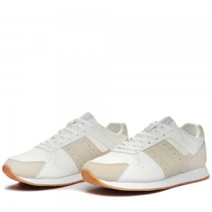 Men Kappa Logo Robin Sneakers White | 390861-LPM