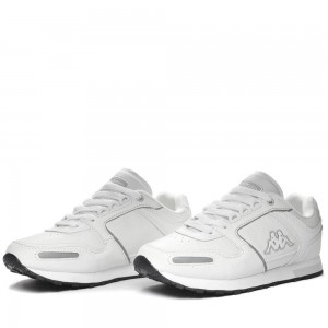 Men Kappa Logo Voghera 5 Sneakers White | 782690-WVK