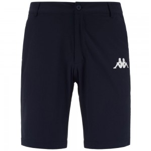 Men Kappa Stanam Shorts Navy | 081563-UHY