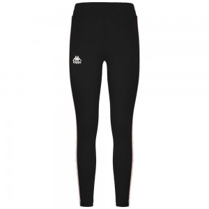 Women Kappa 222 Banda Aneno 2 Pants Black | 964730-KGB