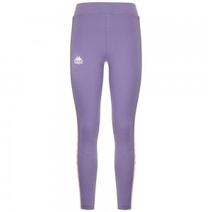 Women Kappa 222 Banda Aneno 2 Pants Purple | 529746-XKS