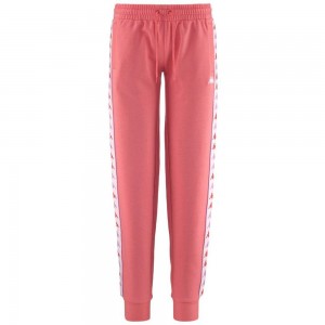 Women Kappa 222 Banda Barnui 2 Pants Pink | 821734-NZM