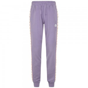 Women Kappa 222 Banda Barnuo 2 Pants Purple | 130762-XCQ