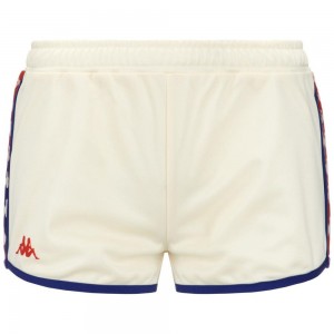 Women Kappa 222 Banda Losillegt Shorts White | 941263-UBO