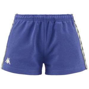 Women Kappa 222 Banda Tready Shorts Purple | 741058-DFP