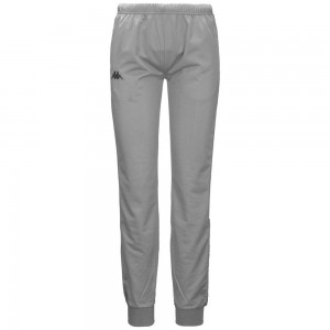 Women Kappa 222 Banda Wrastoria Slim Pants Grey | 396240-VUI