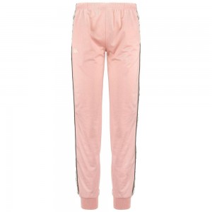 Women Kappa 222 Banda Wrastoria Slim Pants Pink | 604817-NUE