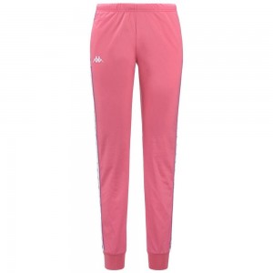 Women Kappa 222 Banda Wrastoriai Slim Pants Pink | 947536-ITC