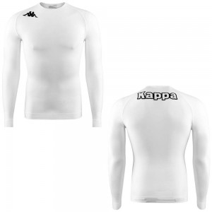 Women Kappa 4 Skin Kombat Zong 2 T-Shirt White | 059861-CEK