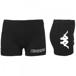 Women Kappa 4 Volley Ashiro Shorts Black | 931528-AHY